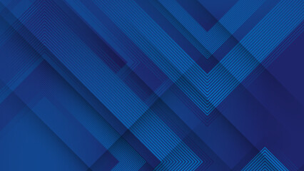 Abstract blue background poster with dynamic. technology network Vector illustration.