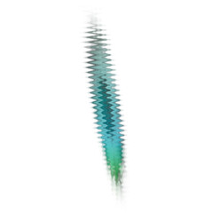 Canvas Print - Abstract transparent glitch art texture element.
