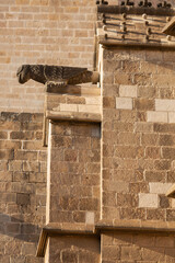 Wall Mural - Details of exterior of Barcelona Cathedral