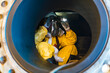© MR.Zanis - Employees inspect by taking photographs of internal pressure tanks in confined spaces.