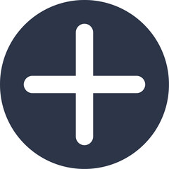 Poster - Add more icon best for mobile application interface. Plus sign illustration.