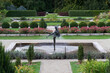 Ballerina Fountain in the Botanical Garden in Poznan, Poland