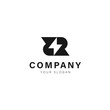 © RIKKIMANUEL - Letter R with Lightning . Letter R lightning logo design . vector illustration