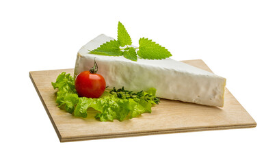 Wall Mural - Brie cheese with thyme