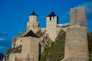 Wall Mural - Medieval fortress in Golubac, Serbia