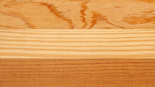 Decorative Ecological Unpainted Light Wooden Background With Set Wood Pattern Close-up, Natural Surface. Wood Texture