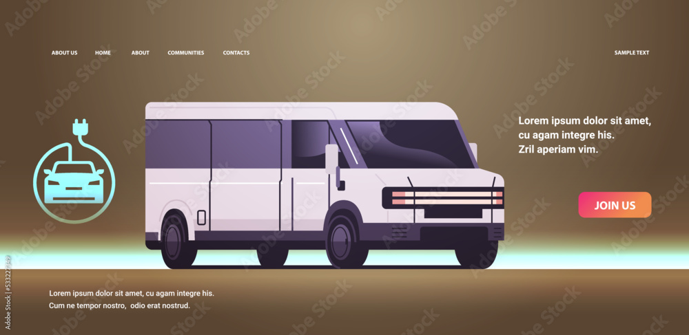electric bus minivan electrified transportation e-motion EV management ...