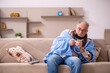 © Elnur - Old man suffering at home