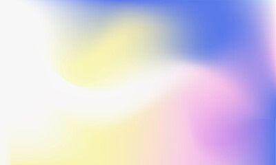 Fototapete - Abstract trendy in blending gradient color for background. Smooth minimalist color texture for poster template, cover, presentation, web and creative print.