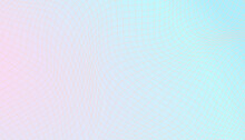 Pink With A Blue Relief Background With An Optical Illusion Of Distortion.