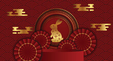 Happy New Year 2023, Chinese New Year, Year Of The Rabbit.
