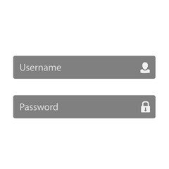 Poster - Username and password login window
