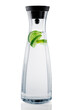 carafe with water and lime