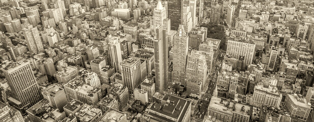 Canvas Print - New York City. Wonderful view of Manhattan Skyscrapers