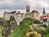 Fototapeta  - Burg Loket, Elbogen, Böhmen, Tschechien