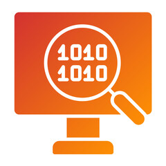 binary icon style