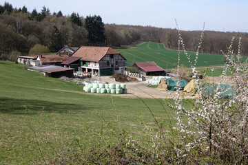 Canvas Print - Bauernhof im Taunus