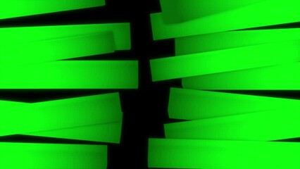Poster - Parallel colored stripes on black background. Motion. Horizontal stripes are crookedly parallel to each other. Simple background of stripes and black background