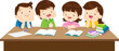Welcome Back to school kids,education concept ,Group of students