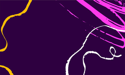 Leinwandbilder - Abstract trendy in brush stroke for copy space background design. retro wallpaper for poster template, flyer and banner