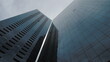 © Nahuel ignacio  - upward looking perspective buildings with cool colors