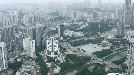 Wall Mural - aerial view