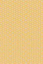 Portrait Background Of Yellow Japanese Traditional Pattern
