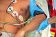 © zinkevych - Doctor checking the adult patient vital signs