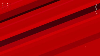 Poster - Red Abstract background 4K Animation, presentation backdrop animation wallpaper