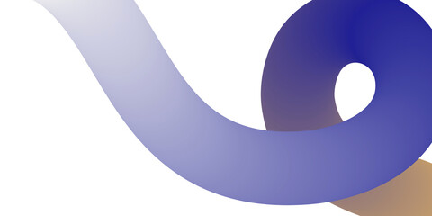 Poster - Abstract whirl line blending color for background design. Line color gradient for poster, flayer, banner and print.