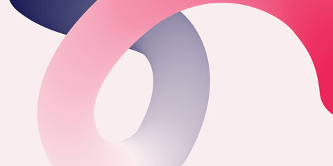 Poster - Abstract whirl line blending color for background design. Line color gradient for poster, flayer, banner and print.