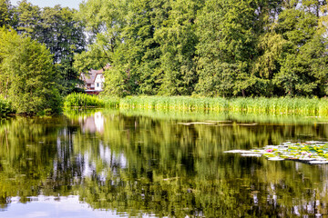 Poster - Haus am See - am Rand des Naturschutzgebietes Auetal bei Issendorf