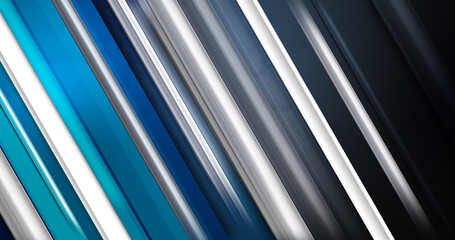 Poster - abstract background colorful basic geometry shape with 3d effect. elegant and modern style vivid bac