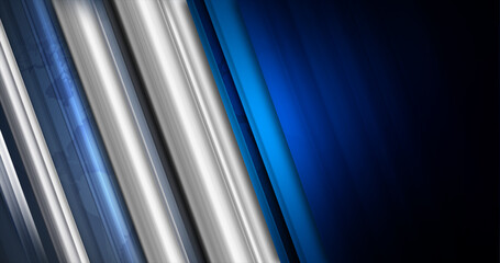 Poster - abstract background colorful basic geometry shape with 3d effect. elegant and modern style vivid bac