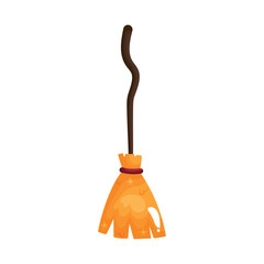 Sticker - witch broom icon