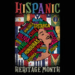 © Depiction - Hispanic Heritage Latina T Shirt Argentina, Colombia, Nicaragua, Cost Arica, El Salvador, Uruguay, Cuba Mexico, Chile, Ecuador, Guatemala, Bolivia, Dominican Republic, Spain, Shirt
