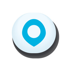 Poster - flat location button