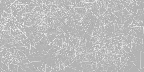 Light Gray vector backdrop with triangles, lines.