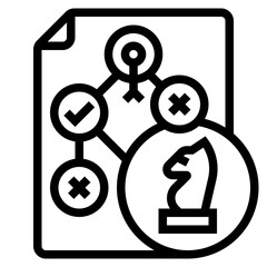 Poster - strategy selection icon