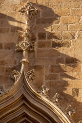 Wall Mural - Details of exterior of Barcelona Cathedral