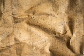 Poster - brown old paper texture for a retro background.