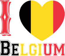 I Belgiun Veps Vector Typograpy Tshirt Design Print Ready Template