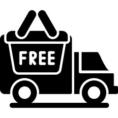 Poster - Free Delivery Icon