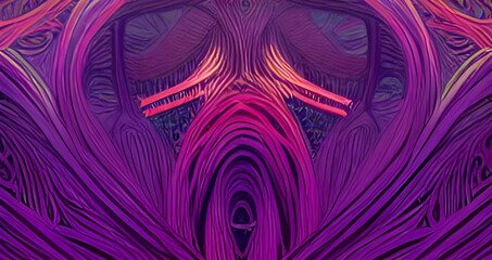 abstract pattern decorated structure illustration