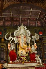 Wall Mural - Tulsi baug Ganpati, Pune, Maharashtra. 4th Manache Ganapati  or pre-eminent Ganeshas idols