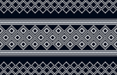 Wall Mural - Geometric ethnic pattern seamless. ethnic seamless pattern. Design for cloth business, curtain, background, carpet, wallpaper, clothing, wrapping, Batik, fabric,Vector illustration.