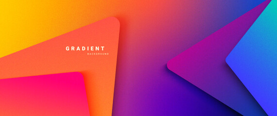  Abstract colorful gradient background vector.