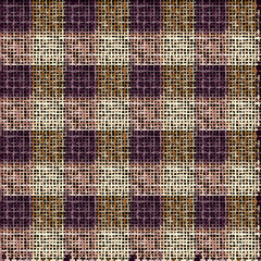 Poster - Imitation of a texture of rough canvas. Seamless pattern.