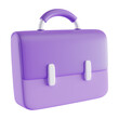 briefcase 3d icon