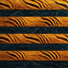 tiger skin texture. Generative AI Technology